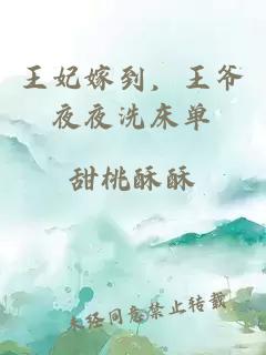 王妃嫁到，王爺夜夜洗床單