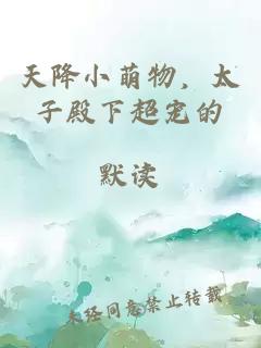 天降小萌物，太子殿下超寵的