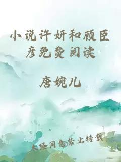 小說(shuō)許妍和顧臣彥免費閱讀