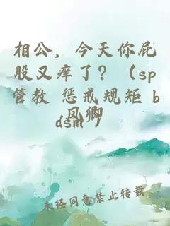 相公，今天你屁股又癢了？（sp管教 懲戒規矩 bdsm ）