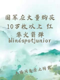 國軍應大量購買(mǎi)10萬(wàn)枚以上 紅隼火箭彈