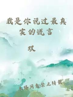 我是你說(shuō)過(guò)最真實(shí)的謊言
