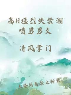 高H猛烈失禁潮噴男男文
