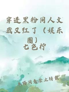 穿進(jìn)黑粉同人文我又紅了（娛樂(lè )圈）