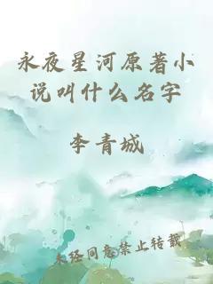 永夜星河原著(zhù)小說(shuō)叫什么名字