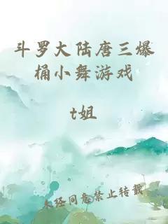 斗羅大陸唐三爆桶小舞游戲