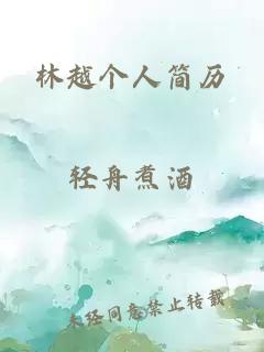 林越個(gè)人簡(jiǎn)歷