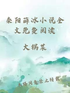 秦陽(yáng)薛冰小說(shuō)全文免費閱讀