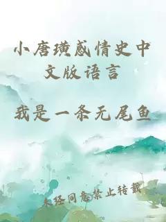 小唐璜感情史中文版語(yǔ)言