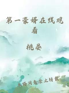 第一豪婿在線(xiàn)觀(guān)看