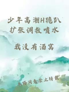 少年高潮H跪趴擴張調教噴水