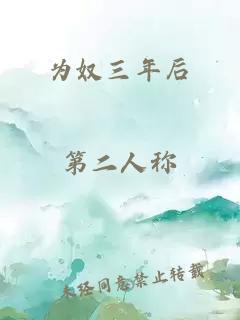 為奴三年后