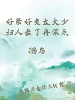 好緊好爽太大少婦人妻了再深點(diǎn)