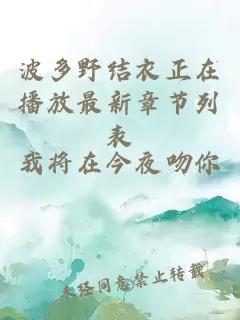 波多野結衣正在播放最新章節列表