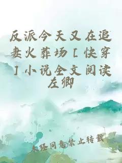 反派今天又在追妻火葬場(chǎng)［快穿］小說(shuō)全文閱讀