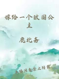 嫁給一個(gè)敵國公主