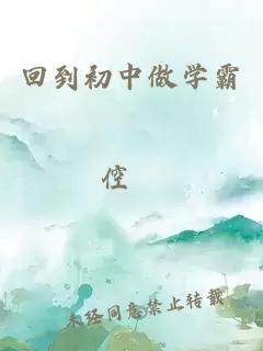 回到初中做學(xué)霸