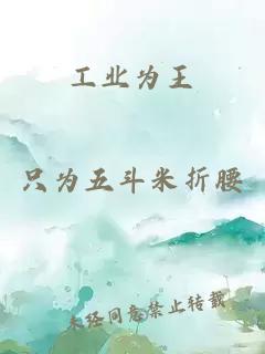工業(yè)為王