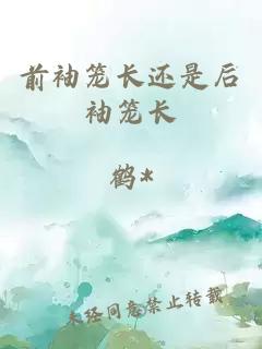 前袖籠長(cháng)還是后袖籠長(cháng)