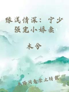 緣淺情深：寧少強寵小嬌妻
