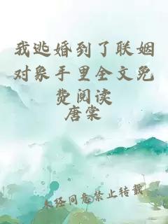 我逃婚到了聯(lián)姻對象手里全文免費閱讀