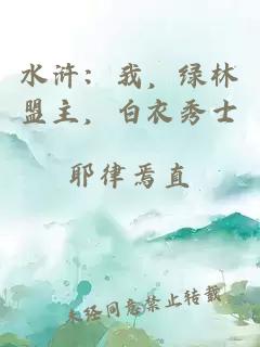 水滸：我，綠林盟主，白衣秀士