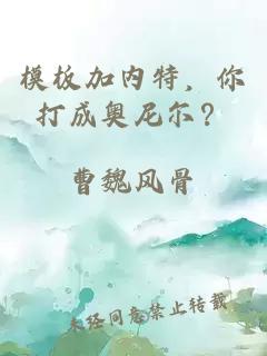 模板加內特，你打成奧尼爾？