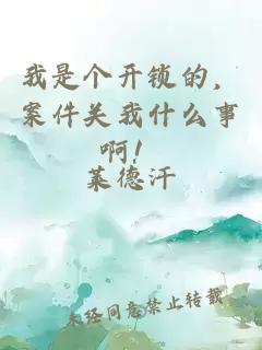 我是個(gè)開(kāi)鎖的，案件關(guān)我什么事??！